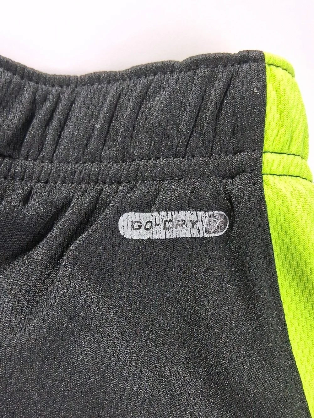 Boys Old Navy Athletic Pants Size Medium (8) Black + Neon Green Accent + Pockets